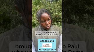 Introducing Colossians: Who? Whom? Why? #shorts