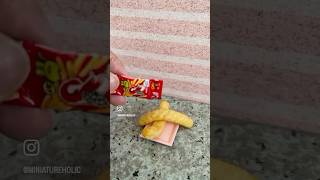 Food 🍘 #dollhouse #rement #unboxing #minitoys #miniature #food #snacks #toys #diy #subscribe