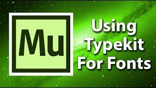 Adobe Muse Getting Started - Adding Fonts With Typekit