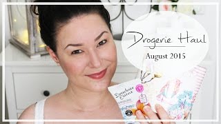 Drogerie Haul I  August 2015