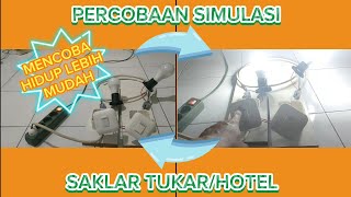 Percobaan Simulasi Saklar Tukar/Hotel | Intermezo