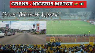 LIVE FROM KUMASI || DRIVE FROM ASOKWA TO BABA YARA SPORTS STADIUM AHEAD OF GHANA VS NIGERIA MATCH