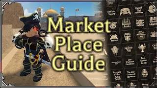 How to USE the Marketplace in Arcane Odyssey