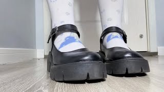 ASMR | small shoes trigger sound + percussion sound + socks friction sound ❤️ ASMR｜小皮鞋触发音