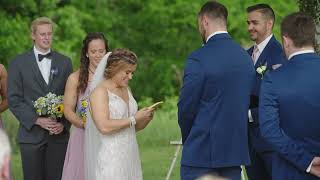 Rachel & Cameron's Wedding Ceremony - The 1932 Barn