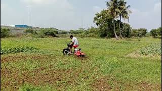 Power weeder seat attachment in GYDIndian Agro Tech Kurnool 9666462064