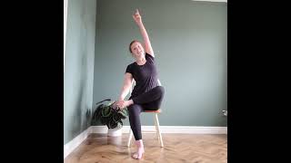 Seated Yoga session