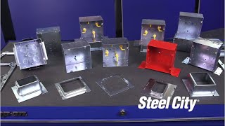 Steel City® 5 SQUARE Boxes