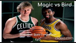 Larry Bird vs Magic Johnson | Basketball Stat Comparison | Ep:2