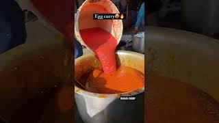 Egg Curry 🥵🔥|street food India | Egg Curry #streetfoods #shorts #eggcurry