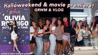 CRAZY COLLEGE WEEKEND IN MY LIFE: halloweekend, olivia rodrigo premiere, grwm: grwm for a night out