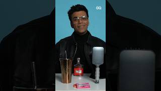 From his sling bag & hair brush to Creed Viking perfume & sipper, here are Karan Johar’s essentials