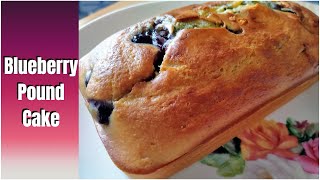 Blueberry Pound Cake| How to Make Blueberry Pound Cake| Simple Cake Ingredients| FOODS ETCETERA