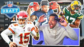 I DRAFTED THE #1 OFFENSE AND EVERYONE WAS MAD! 32 PLAYER ONLINE FRANCHISE DRAFT