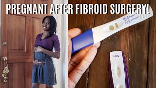 I'm Pregnant After Having 8 Fibroids Removed! My Story | Bumpdate, Recovery, Chit Chat & More!