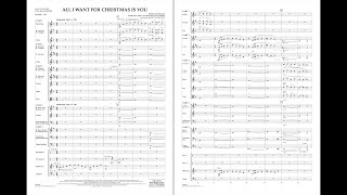 All I Want for Christmas Is You arranged by Michael Brown