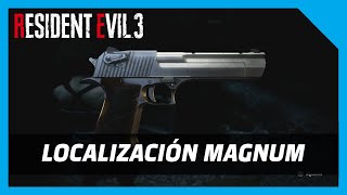 Localización de la MAGNUM y la MEJORA DE LA MAGNUM en Resident Evil 3 Remake