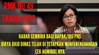 KABAR GEMBIRA BAGI BAPAK/IBU PNS | BIAYA BAJU DIBEBANKAN DI APBN