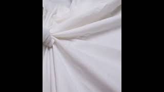 White Calico Khadi Cotton 102 GSM Fabric - Bleached, Dyeable & 36