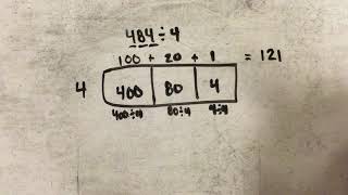 Dividing Using The Area Model