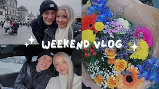 Weekend VLOG: game day, farmers market, plant shop, date, and massages