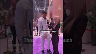 Emily Austin interviews Anthony Joshua in Riyadh for Fury Usyk