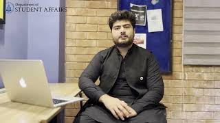 UCP Talent Based Scholars Series | Arqam Altaf