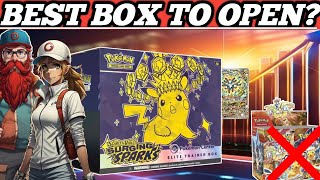 THE ONLY POKEMON BOX YOU SHOULD OPEN? Surging Sparks PC ETB Opening!