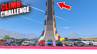 Indian Cars impossible Climb Challenge 💪 | GTA 5 गेमप्ले वीडियो