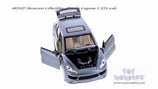 68241D Showcasts Collectibles - Porsche Cayenne S 1/24 scale