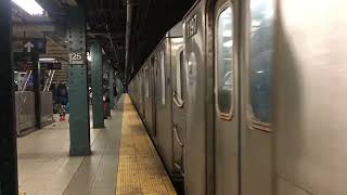 MTA Subway | Woodlawn Bound Bombardier R142 (4) leaving 125th Street.