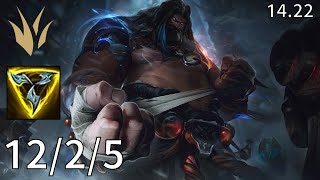 Udyr Jungle vs Shyvana - EUW diamond | Patch 14.22