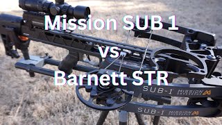 Mission Sub 1 vs Barnett STR 375//Premium vs Budget// #crossbows #barnett #missionbows