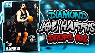 DIAMOND JOE HARRIS DROPS 102 PTS IN 3 QUARTERS?!?! HOF LIMITLESS & DEEP RANGE NBA 2K19 MYTEAM