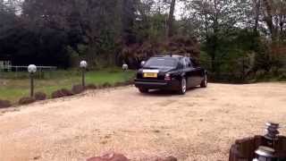 Black Rolls Royce Phantom number plate 'DRE9M' - Wedding Car Hire