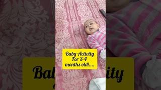 Activities for New Born Baby #youtubeshorts #shorts #newmom #newborn #viral #momlife #babygirl #baby