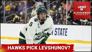 Should Chicago Blackhawks Pick Artyom Levshunov 2nd Overall? + Mitch Marner For Seth Jones?