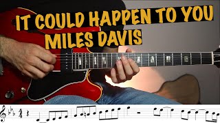 It Could Happen To You - Miles Davis Solo Transcription