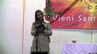 PENTECOSTE ACCADIA  CON CLAUDIA KOLL