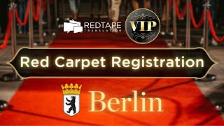 Berlin Red Carpet Registration - Red Tape Translation