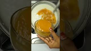 Mango Ice Cream -Without Cusdard Powder 😋🍨 #mangoicecreamwithoutcream #viral