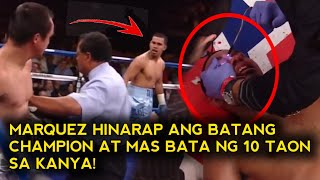 MARQUEZ SINIGAWAN NG MAS BATA NG 10 TAON SA KANYA MATANDA AT MAHINA NA DAW, AYON OSPITAL ANG INABOT!