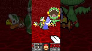 They put up a stand against Petey Piranha #doom2 #supermario #mods #infighter #shorts