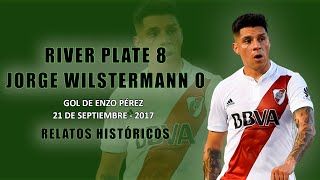 GOL DE ENZO PÉREZ A JORGE WILSTERMANN #futbolargentino #riverplate #copalibertadores #river