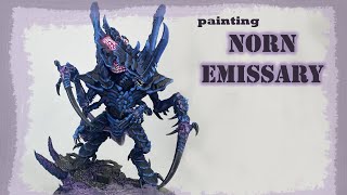 Painting a Norn Emissary! A magnificent center piece for my Tyranid army!