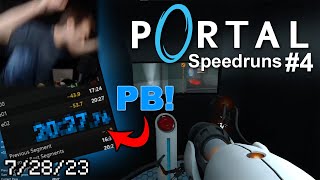 SMASHING PBs Speedrunning Portal !! | gamerboy80 VODS 7/28/23