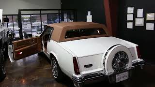 1984 cadillac Eldorado radio and power antenna demo on bring a trailer