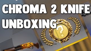 CHROMA 2 KNIFE UNBOXING!!!