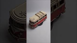 Camper Van HolzmodellPuzzle - Wooden model/puzzle #shorts #ytshorts