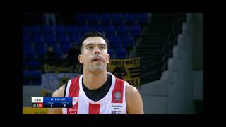 Kostas sloukas 23 points 10 ast                              vs aek